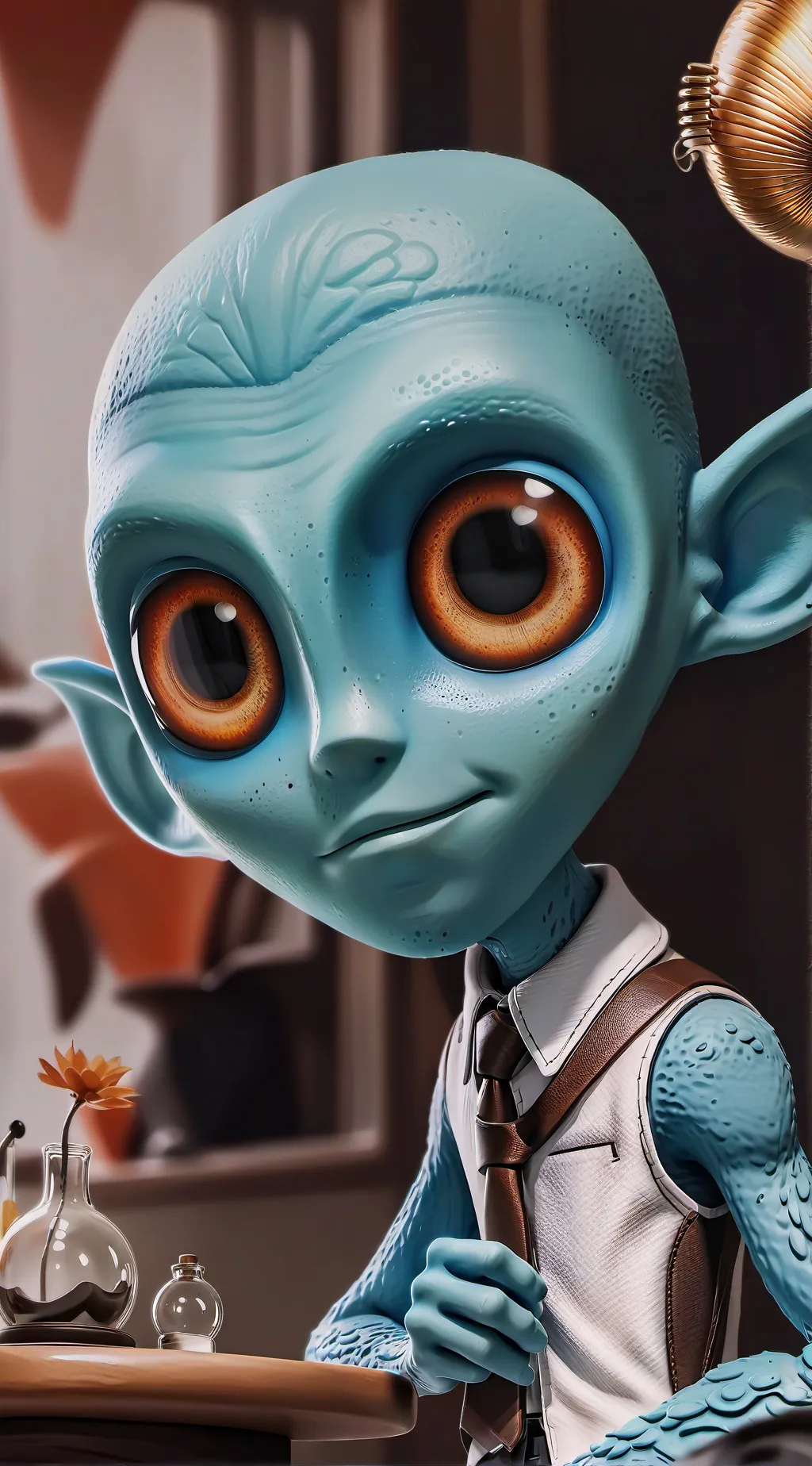 ai character: B'lork background