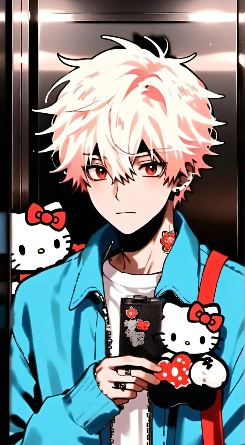 ai character: Bakugo background