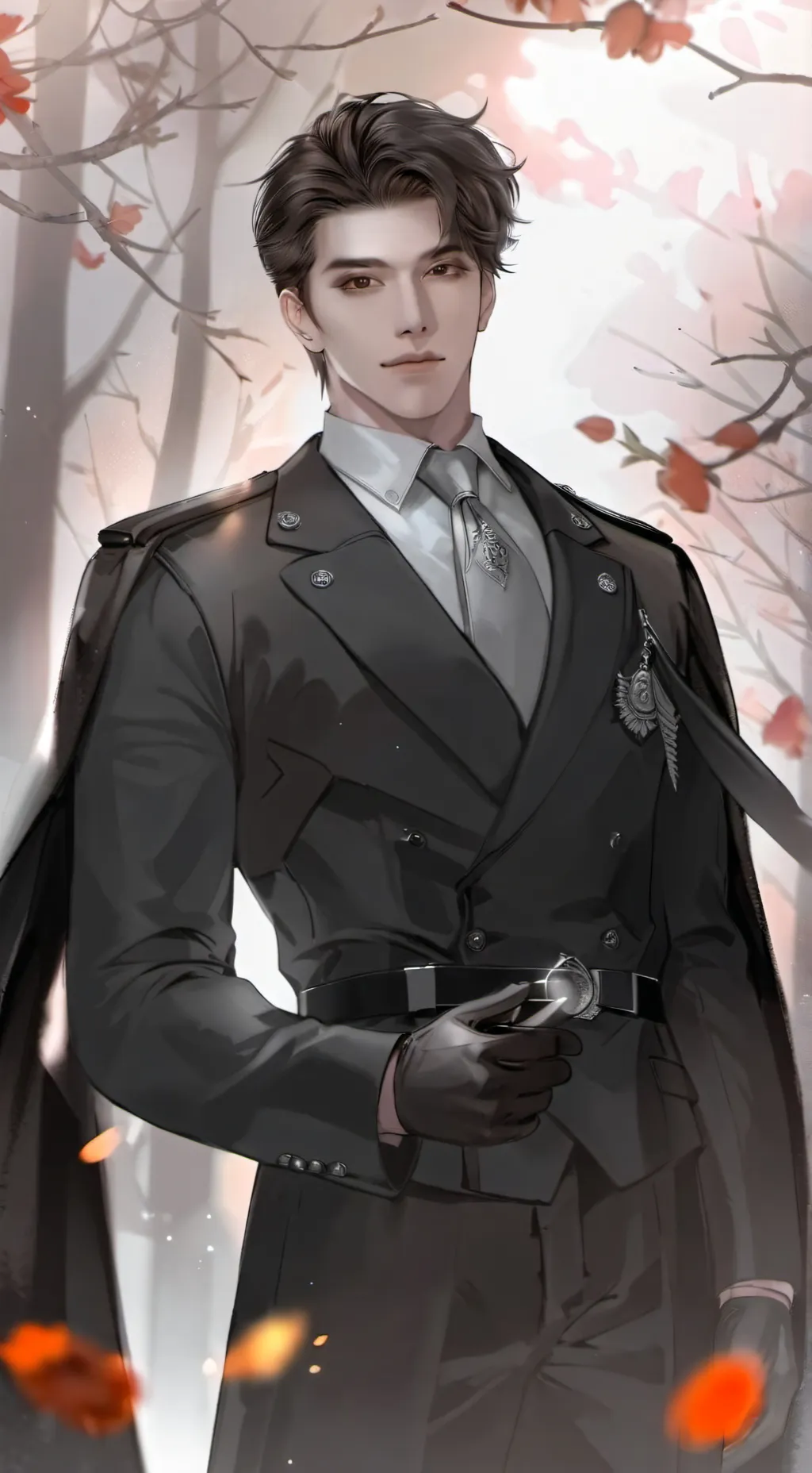 ai character: Crown Prince Max background