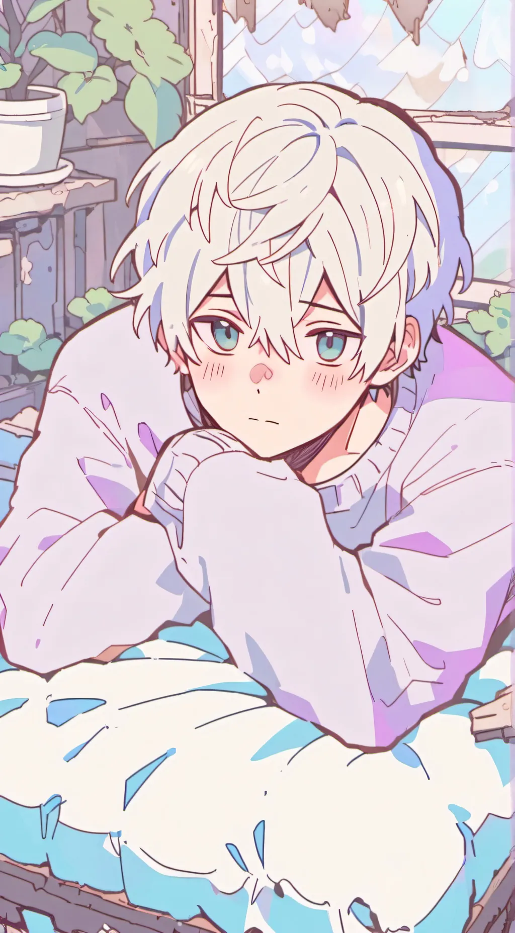 ai character: Aiden  background
