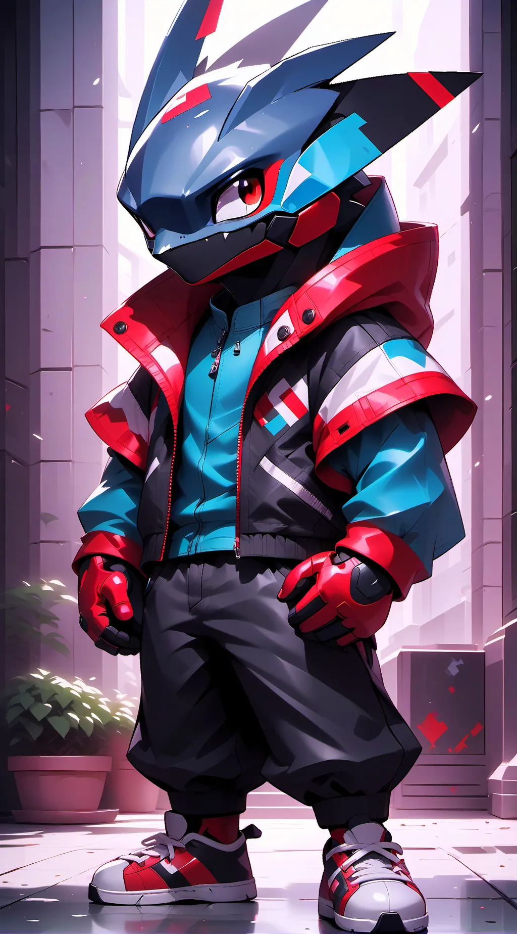 ai character: ono. background
