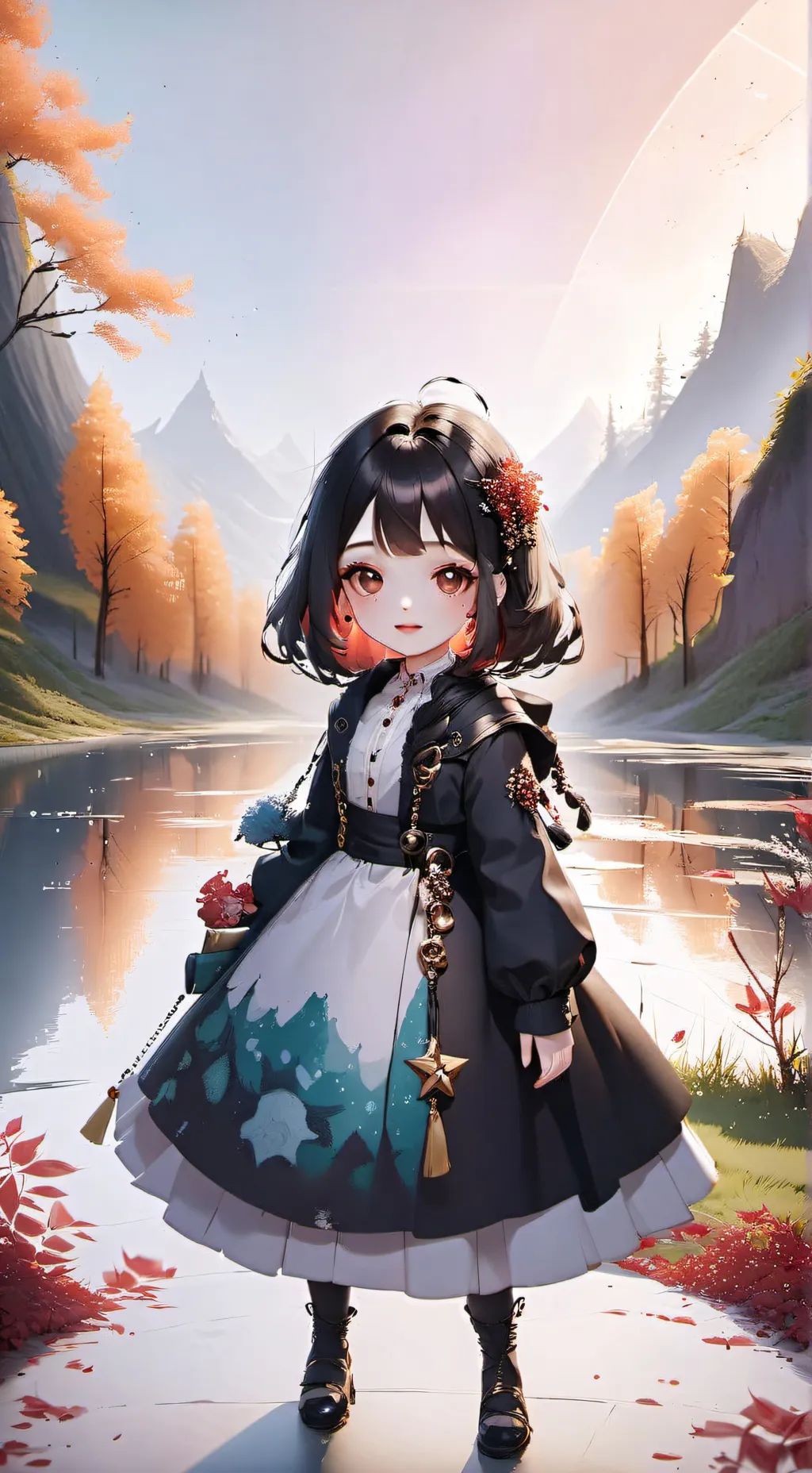 ai character: bebe thvi background