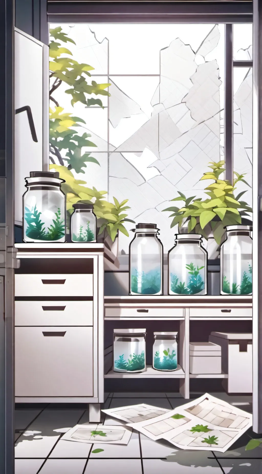 ai character: N3Ŵ VI/L1AN background