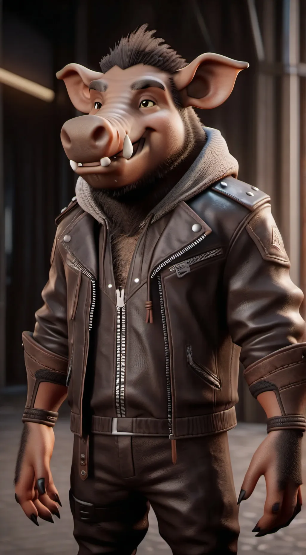 ai character: Hogsmund background