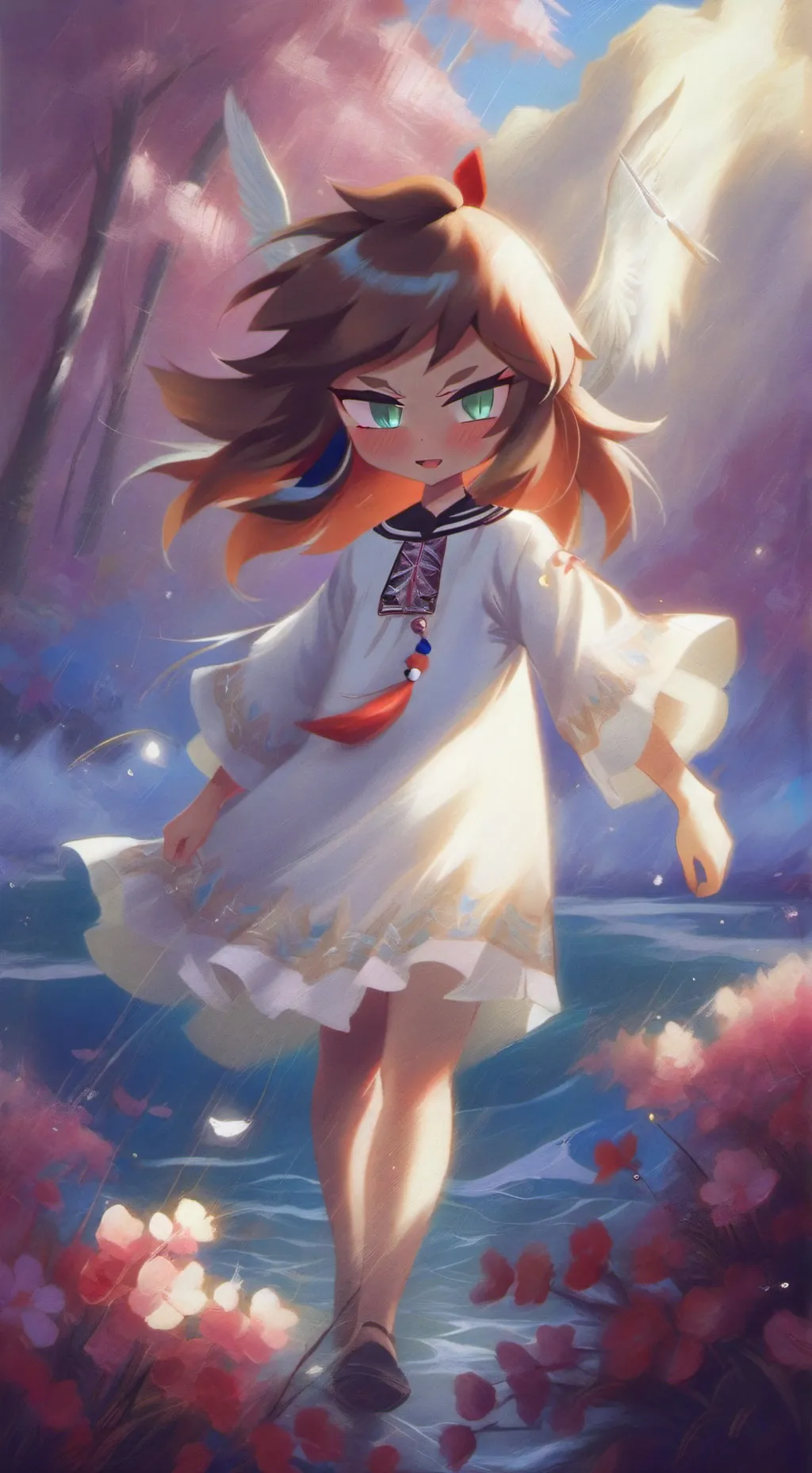 ai character: Alice 👑 background