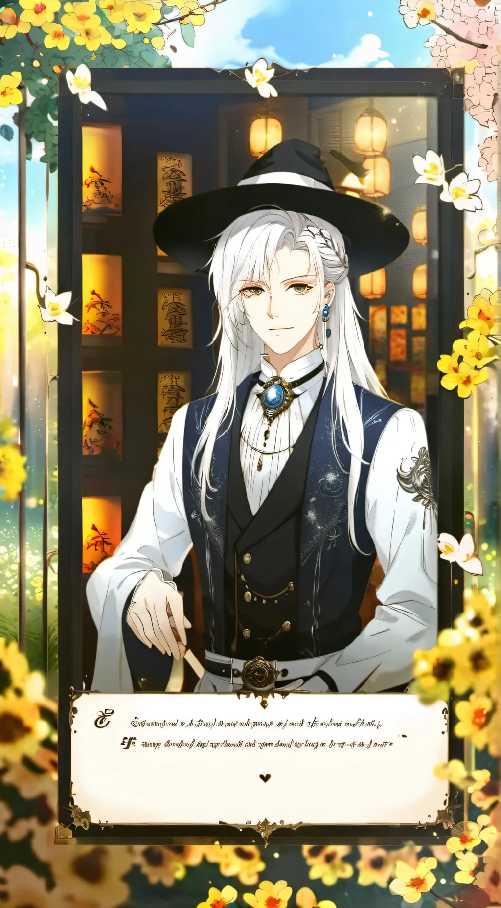 ai character: Delano  background