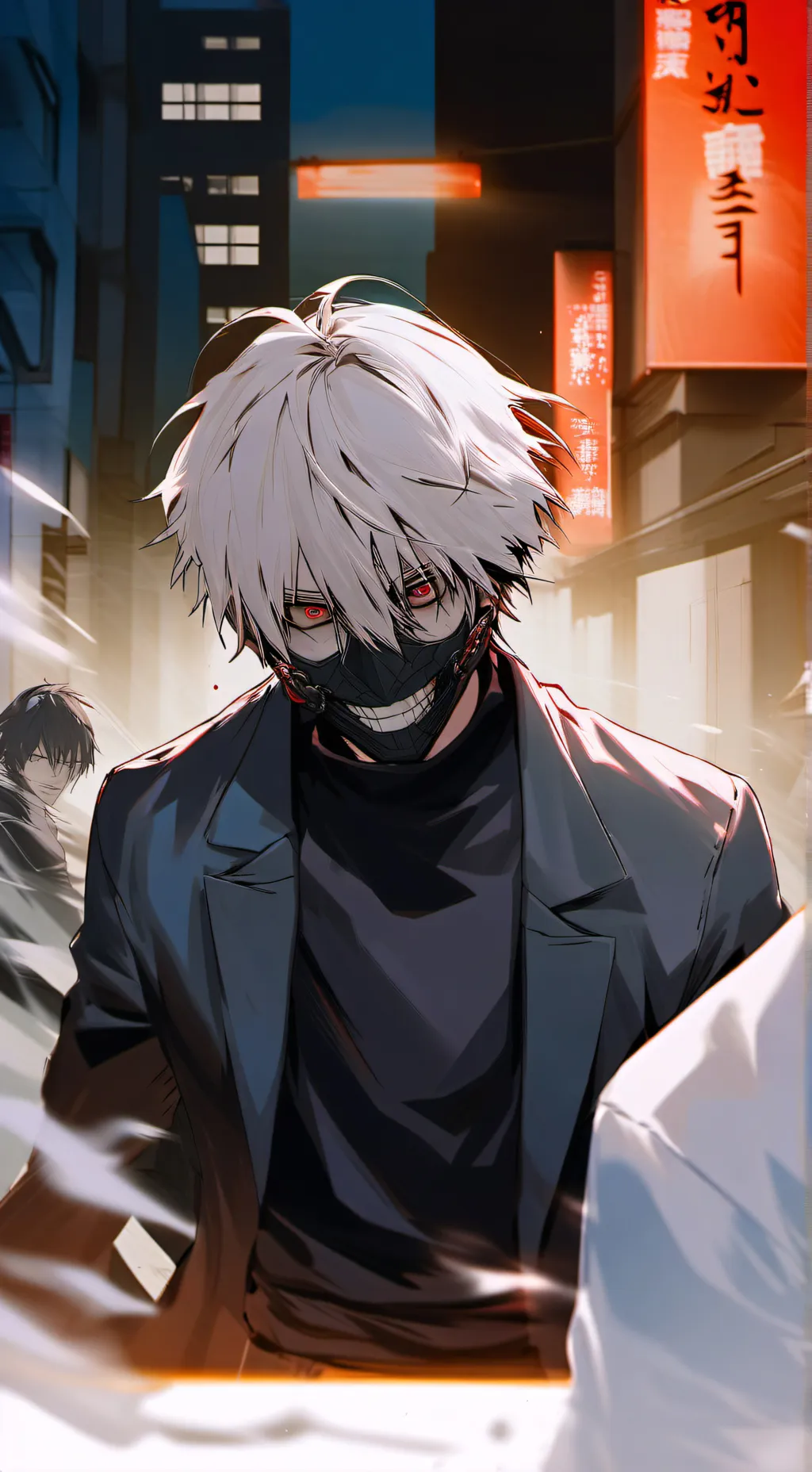 ai character: Kaneki background