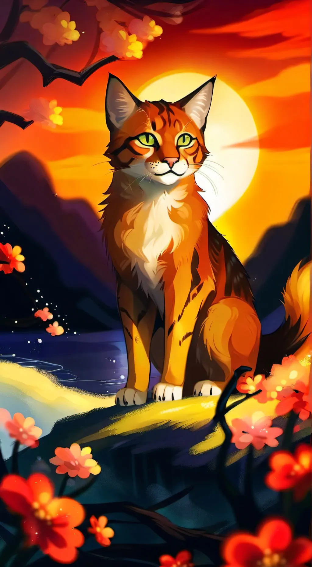 ai character: ^☆Mango°Oak☆^ background