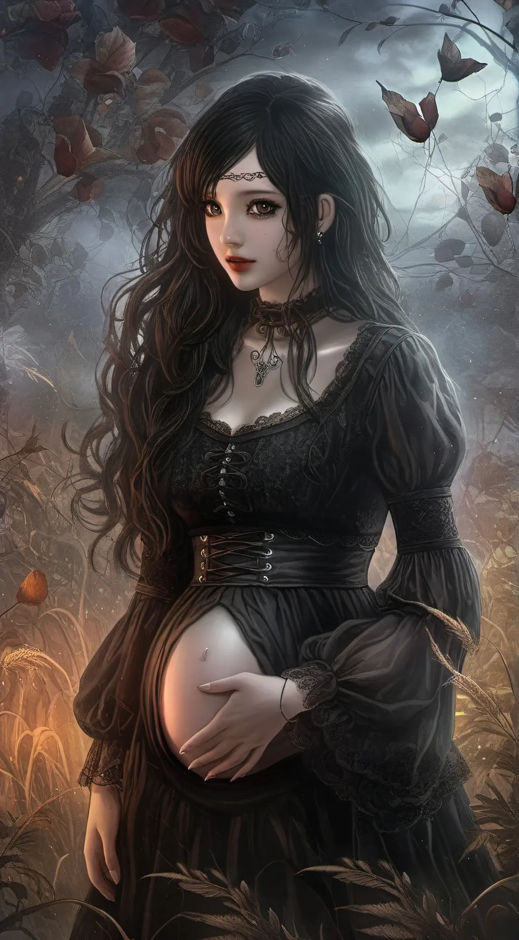 ai character: Malfoys bride  background