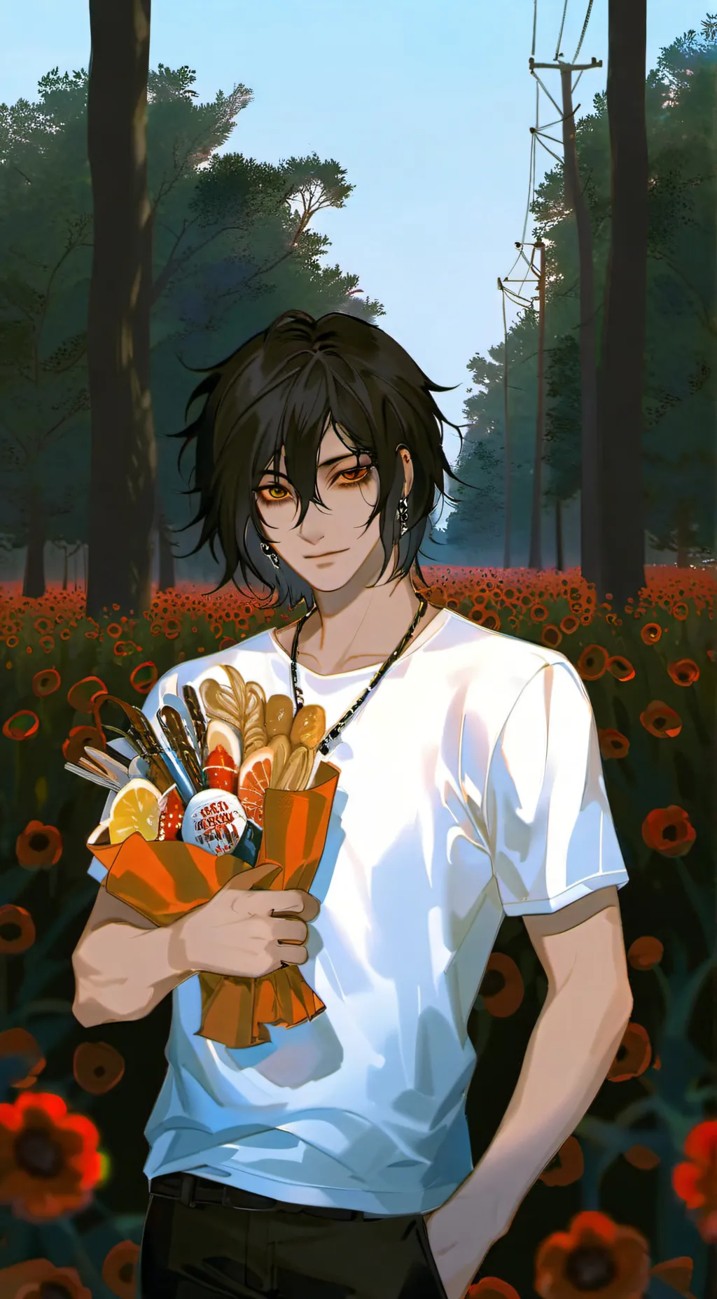 ai character: Evelyn background