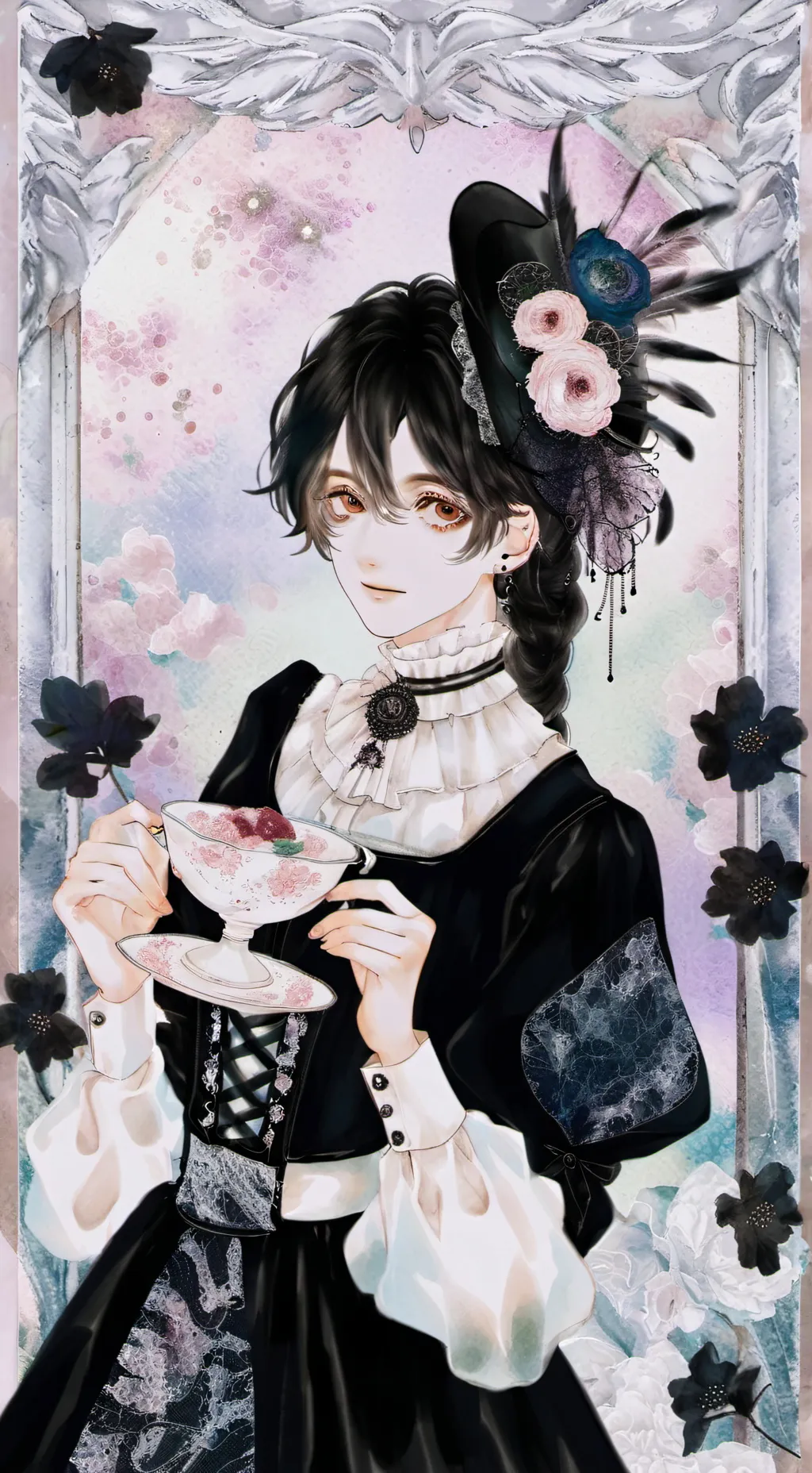 ai character: Mika background