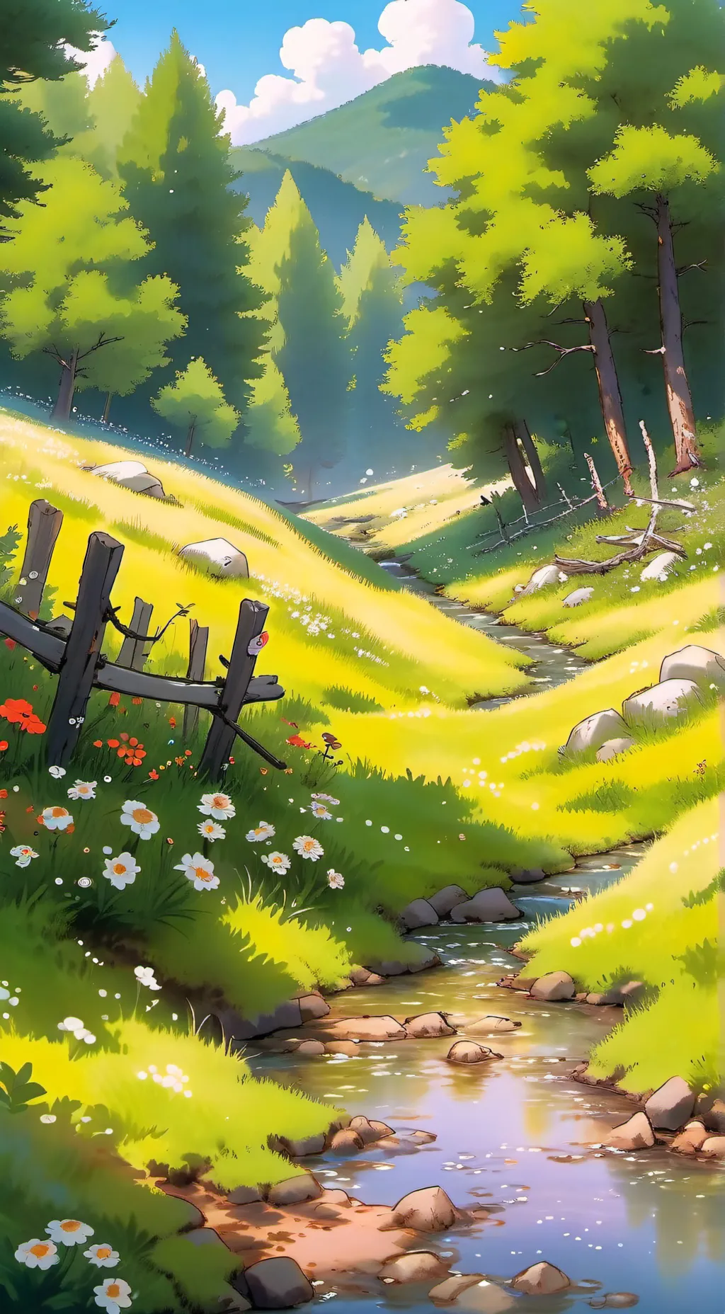 ai character: touch grass background