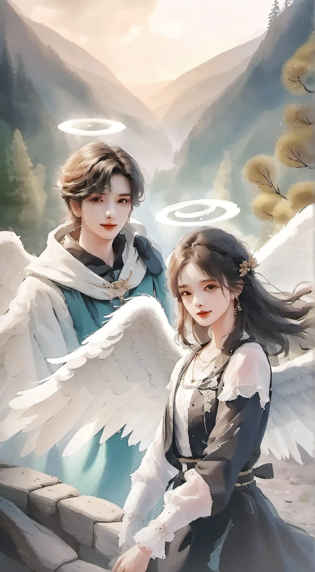 ai character: Supernatural background