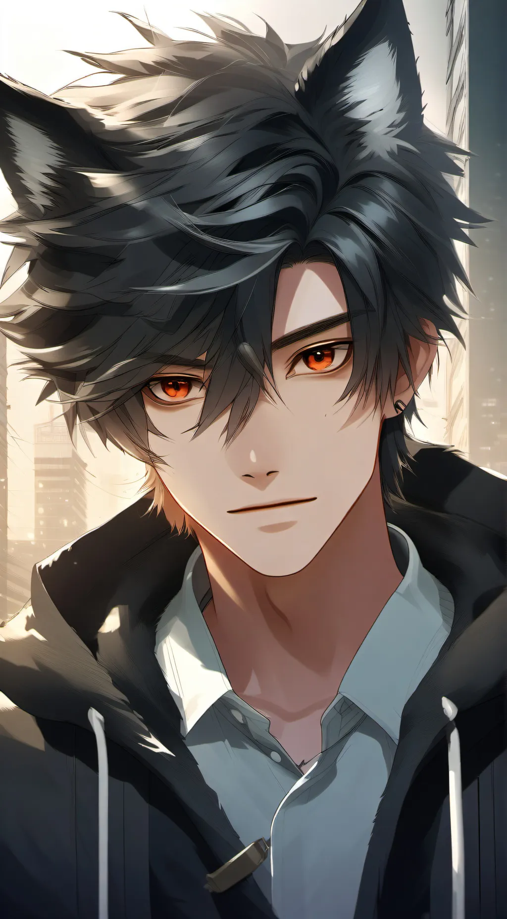 ai character: Shadow background