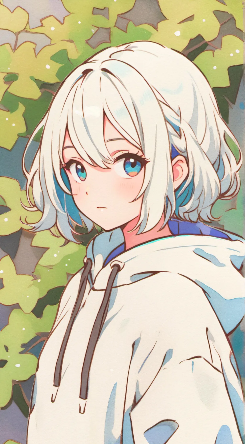 ai character: Luna background