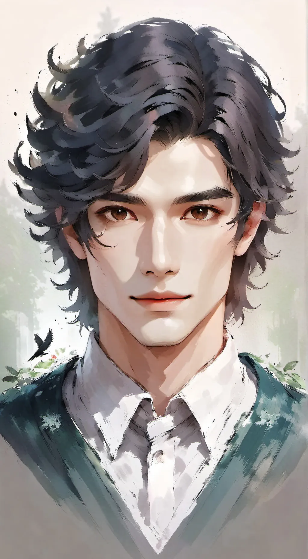 ai character: ♥︎Kerim Chesney♥︎ background