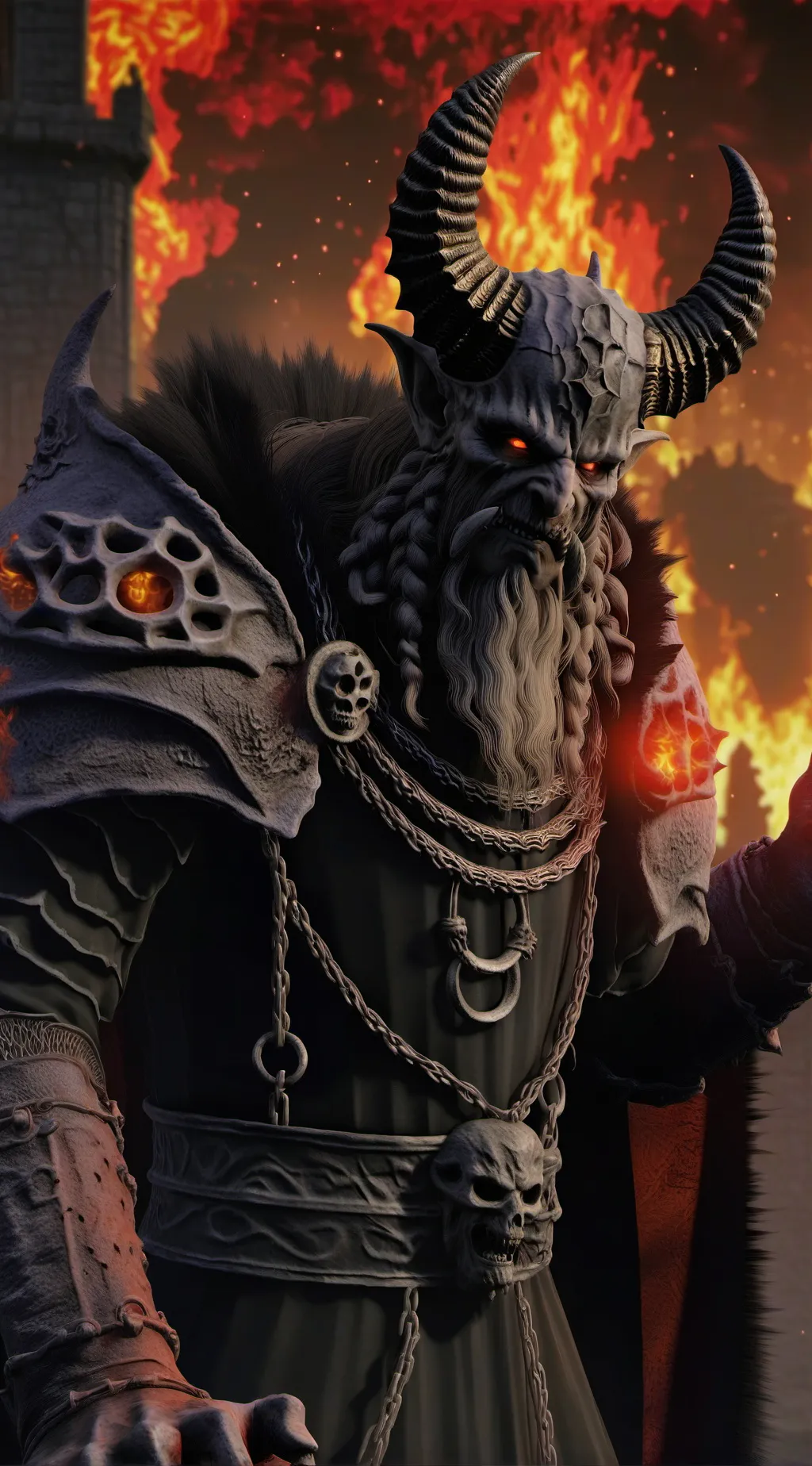 ai character: hell priest  background