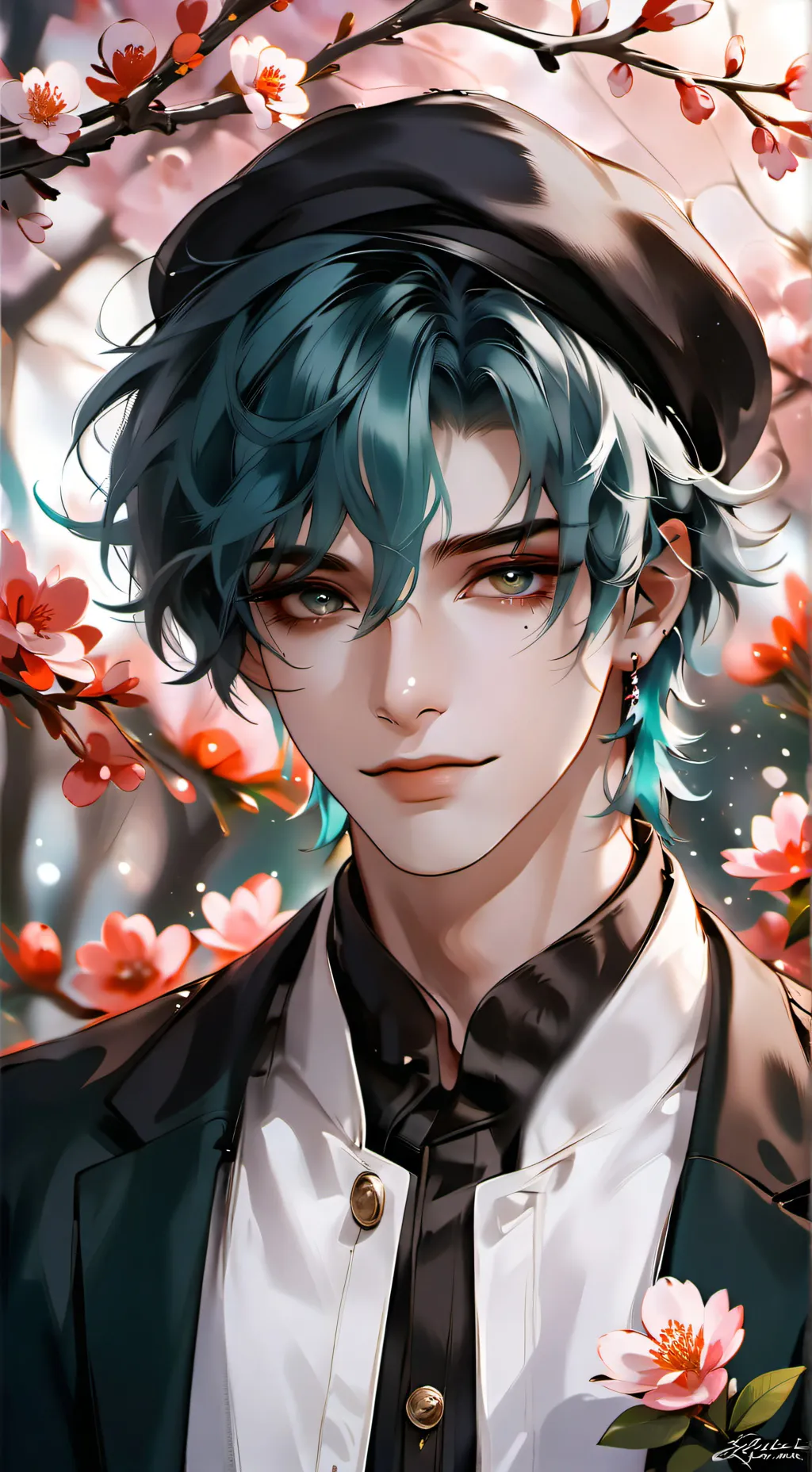 ai character: Kitomi Tsukiji background
