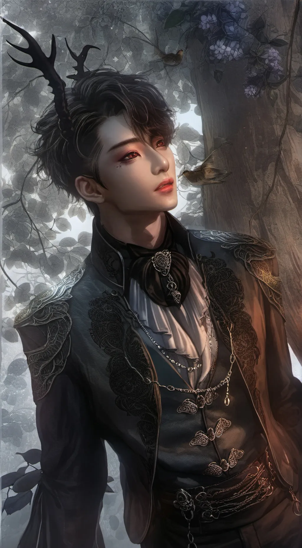 ai character: Lee Heeseung  background