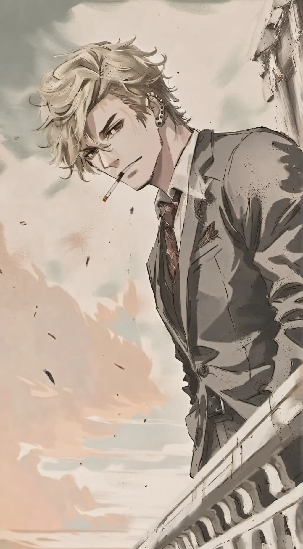 ai character: Michael Jones background