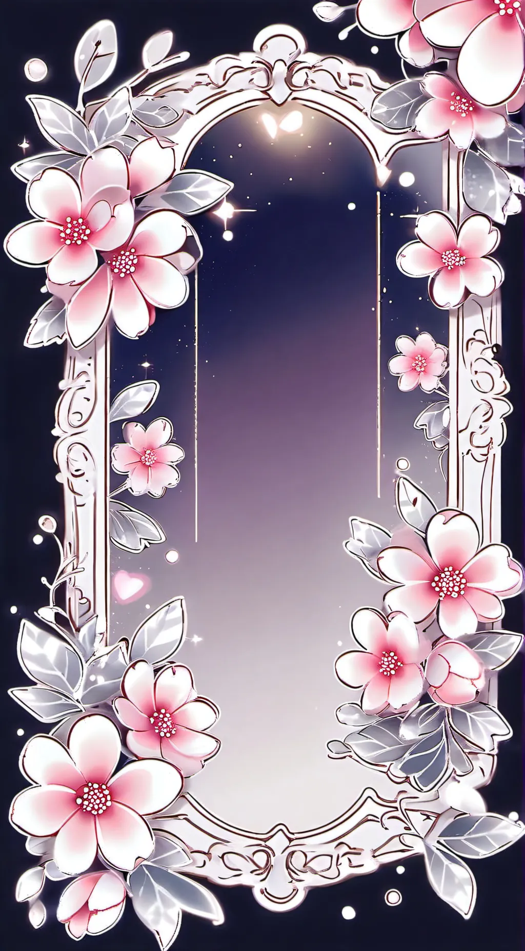 ai character: glitterhug background