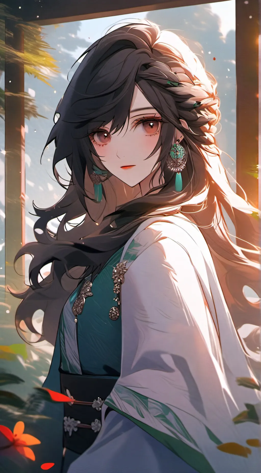 ai character: Momo background