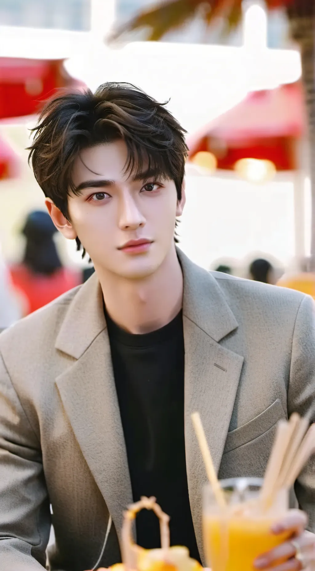 ai character: Lee  background