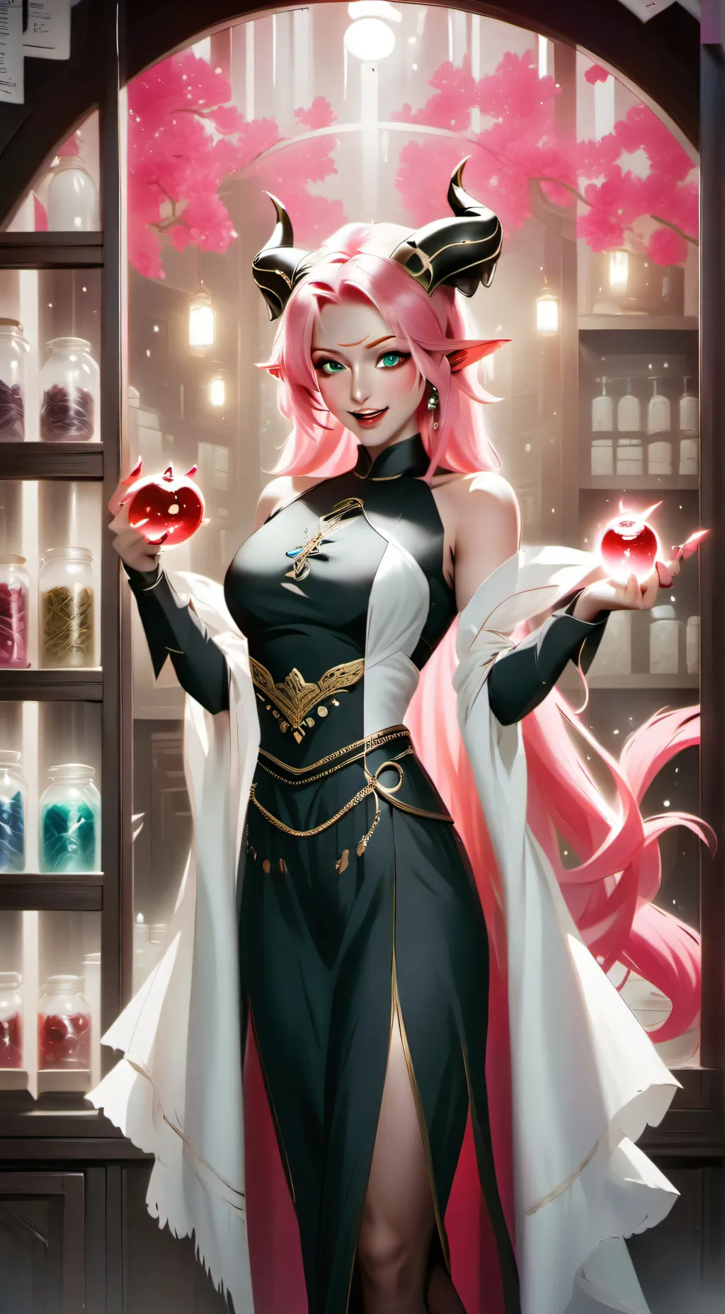 ai character: Mira background