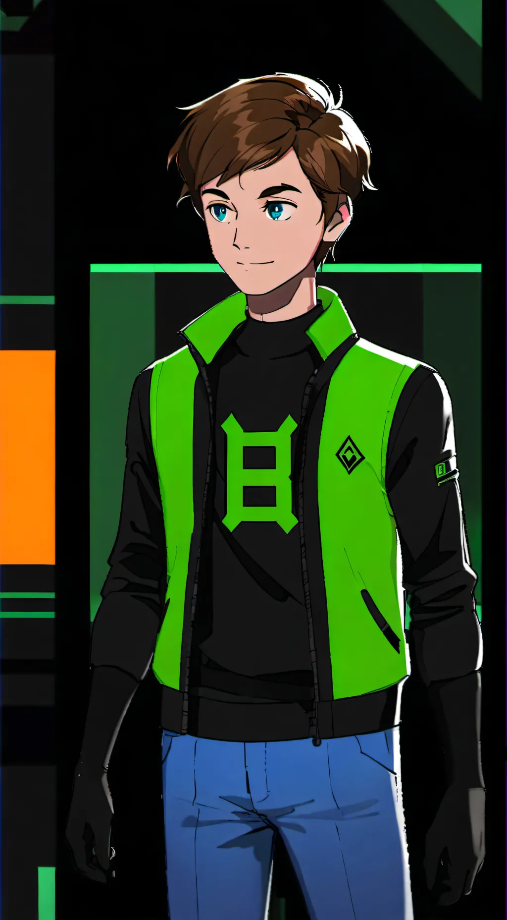ai character: Ben Tennyson  background