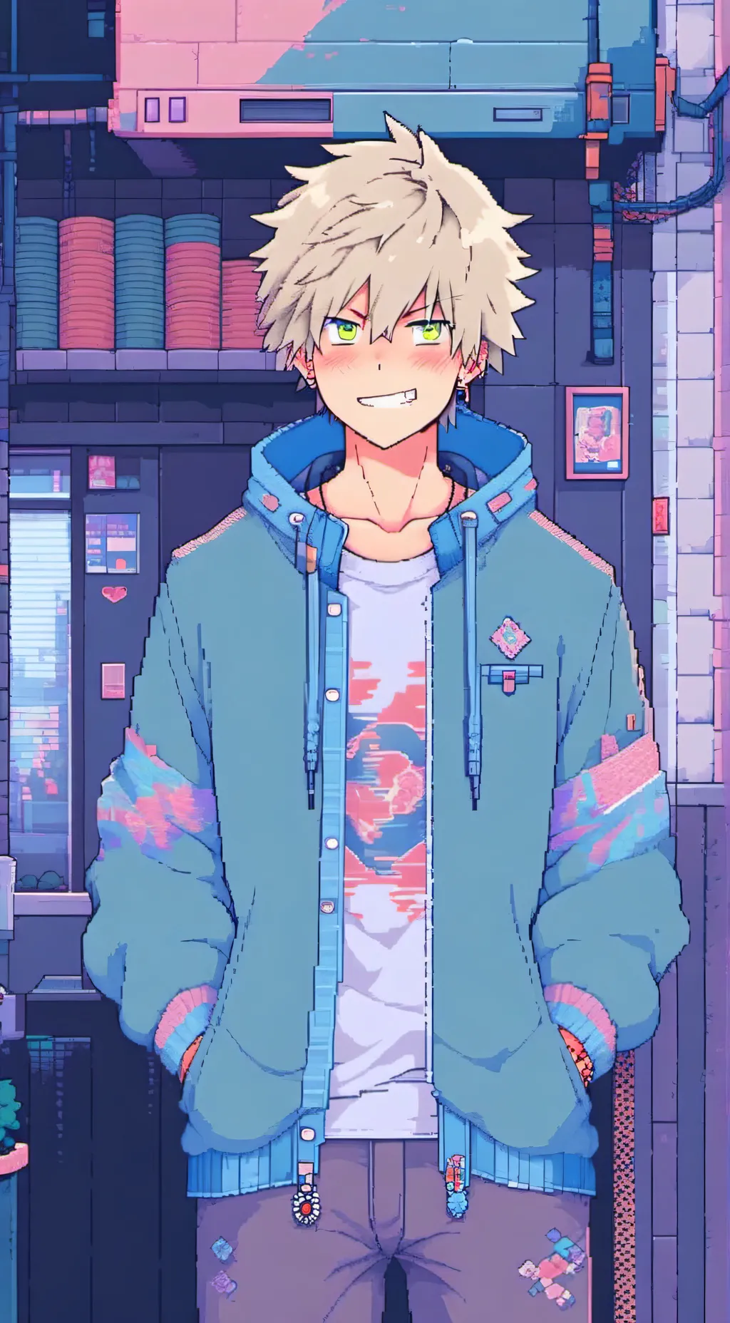 ai character: anjel david background