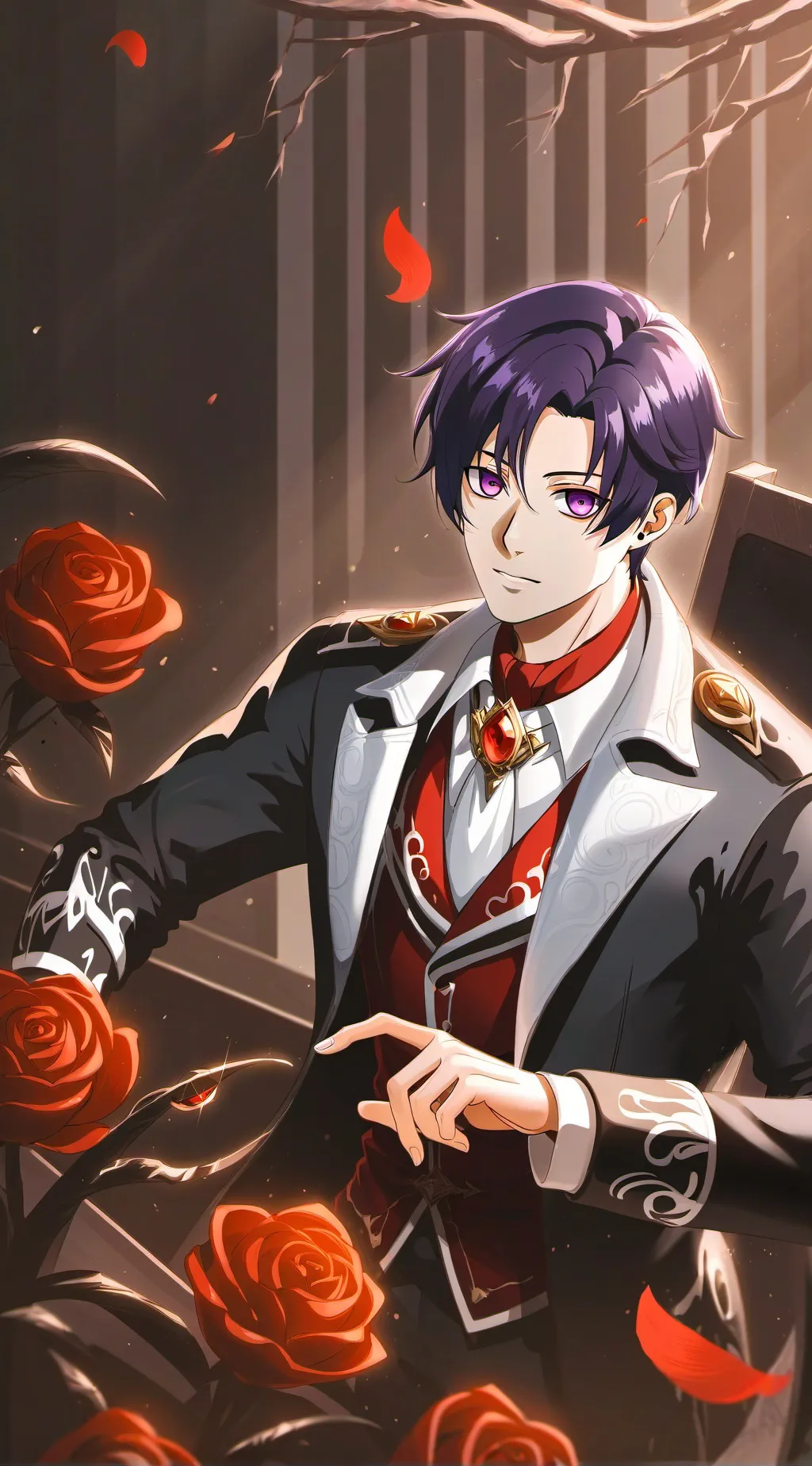ai character: reo mikage background