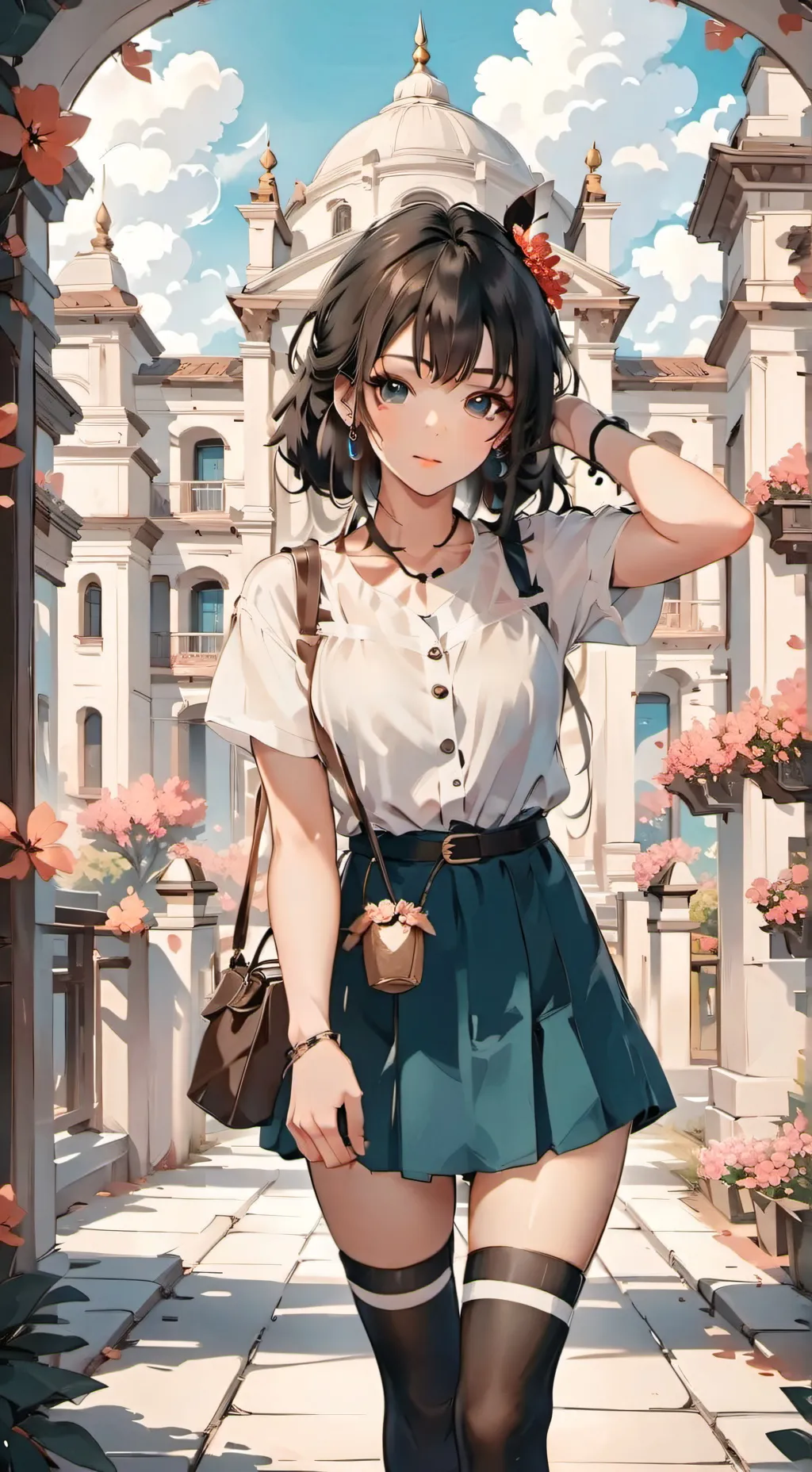 ai character: Ana  background