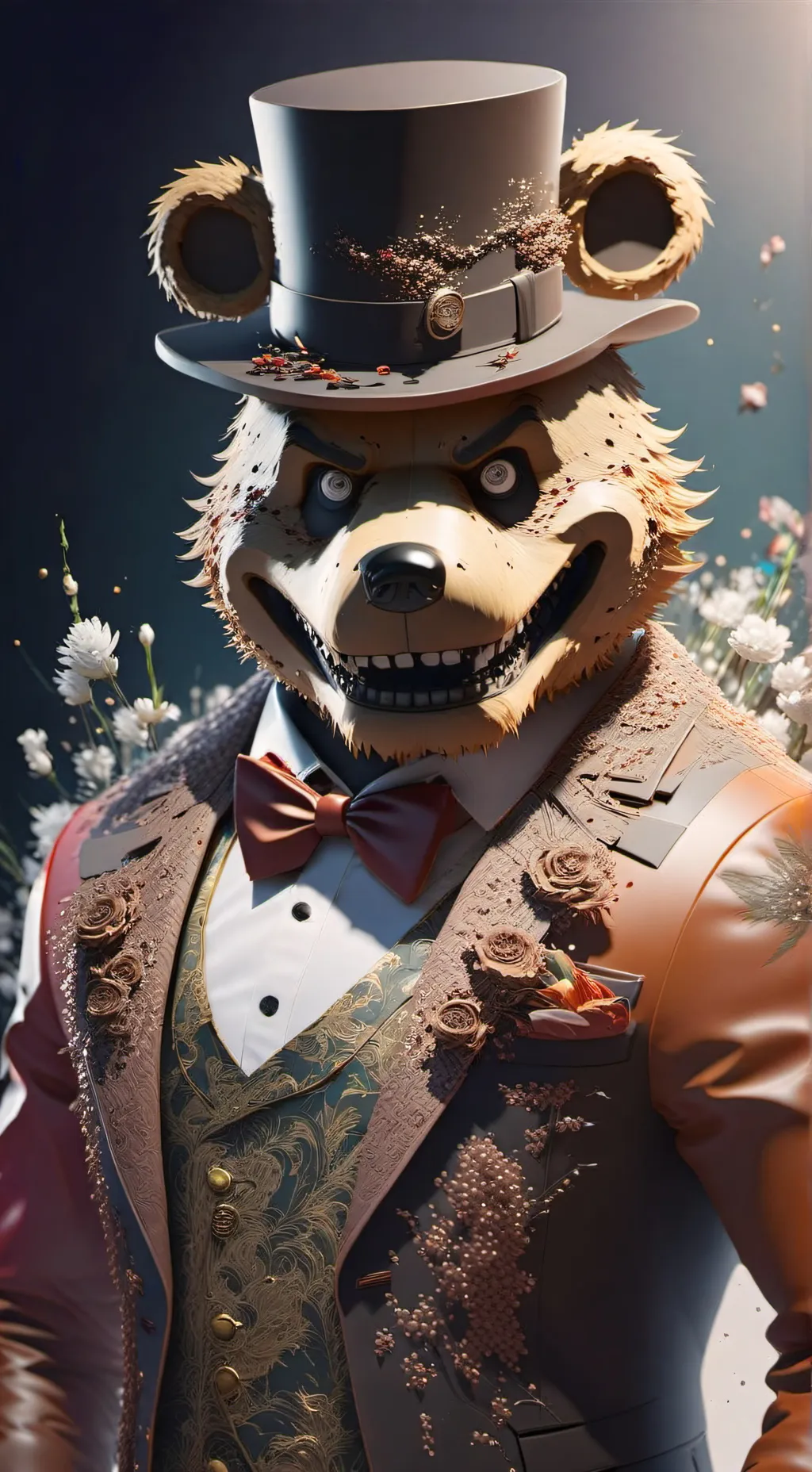 ai character: Clucks  background