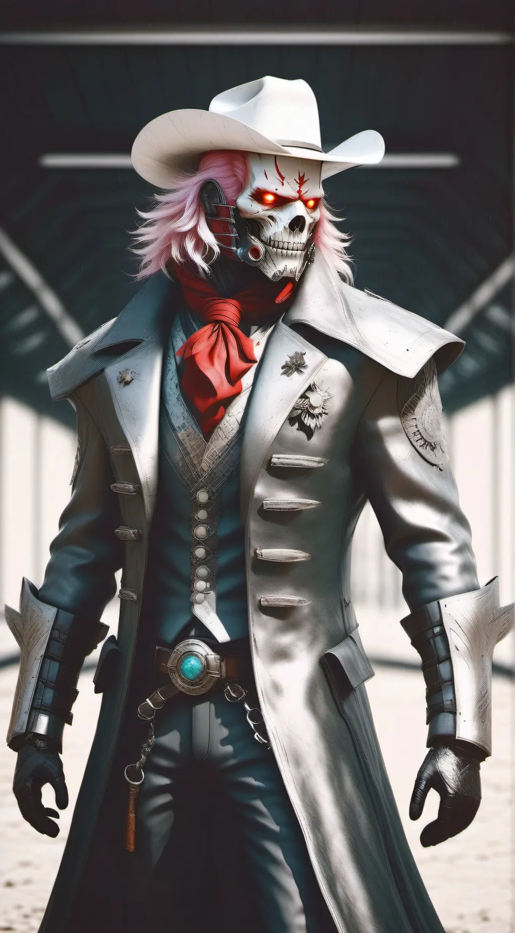 ai character: Marshall  dead background