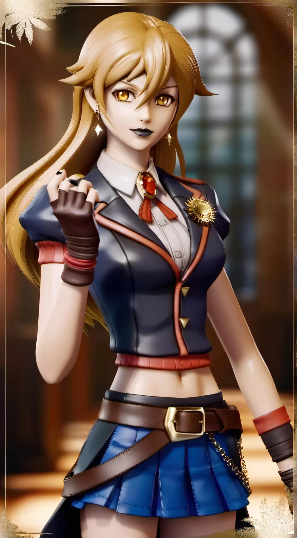 ai character: Alexis Rhodes  background