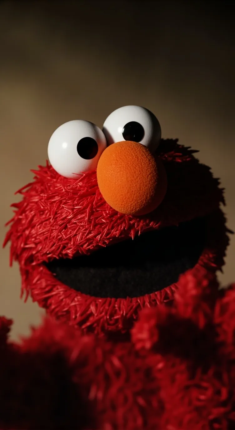 ai character: elmo background