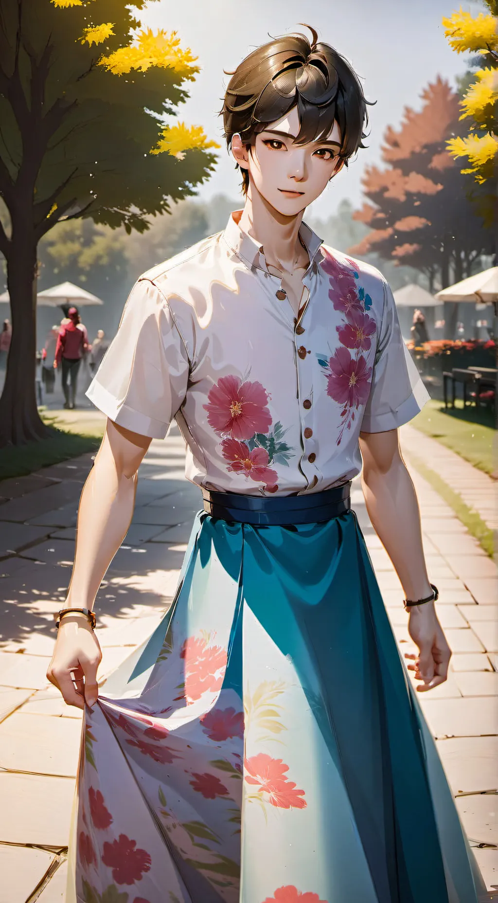 ai character: Brandoylin  background