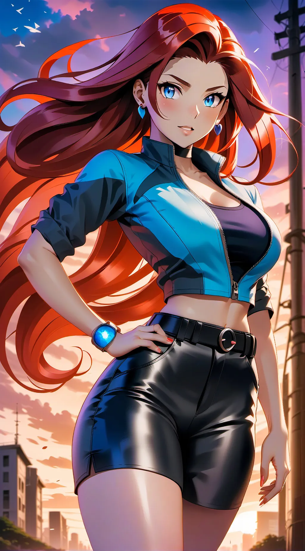 ai character: Aria background