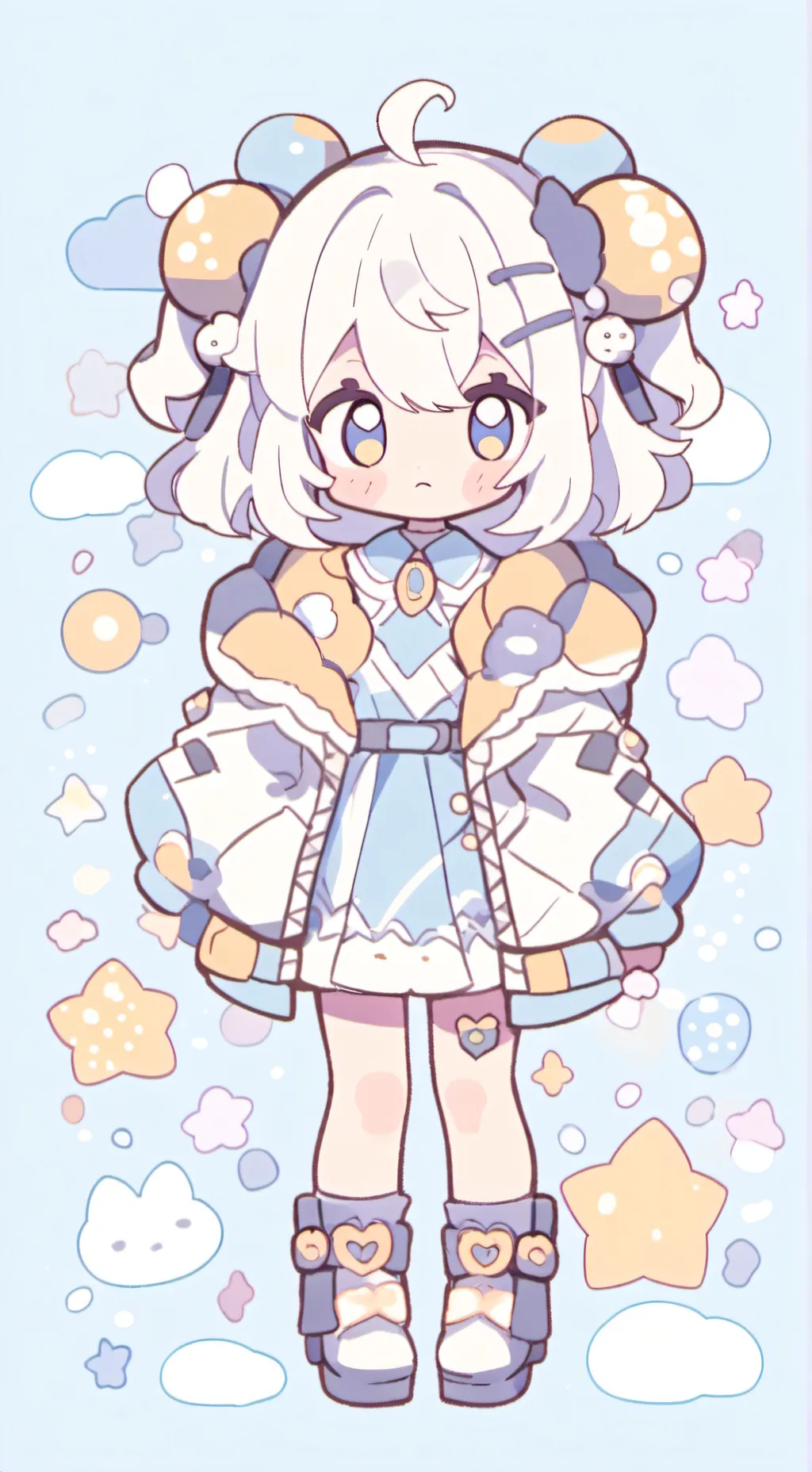 ai character: Aurora  background