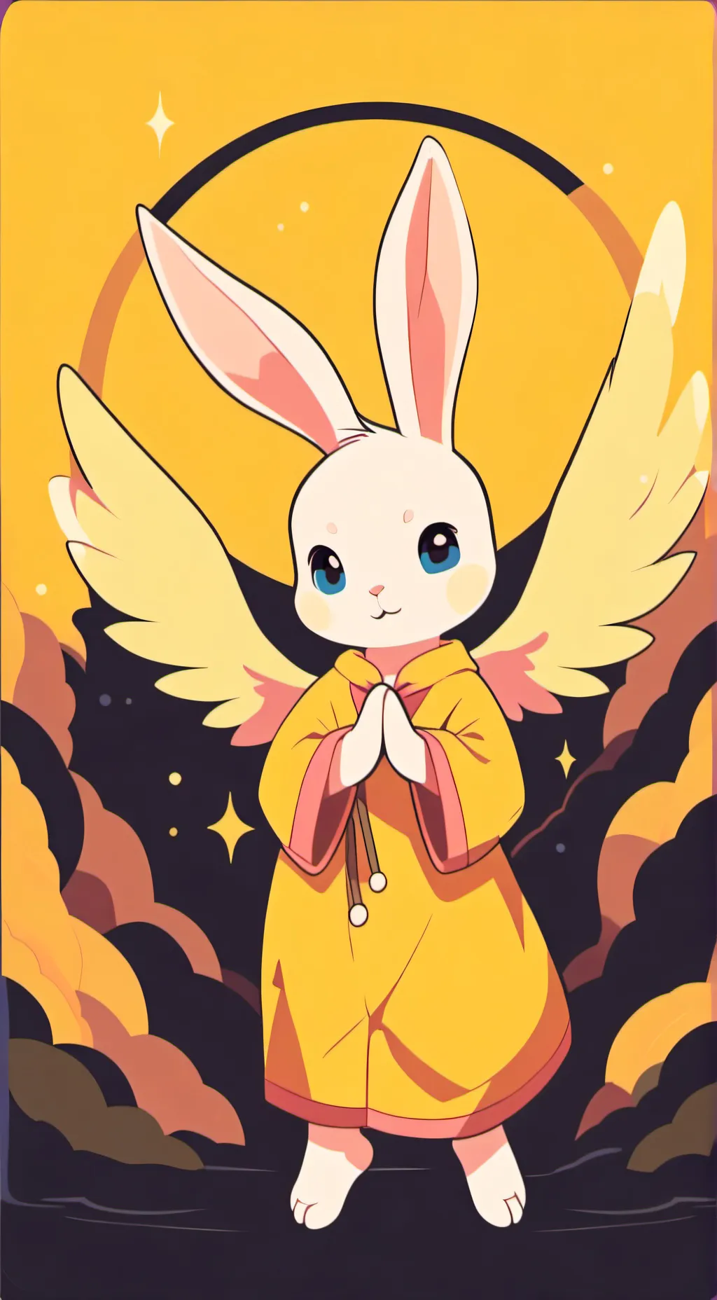 ai character: Angel Gabreil background