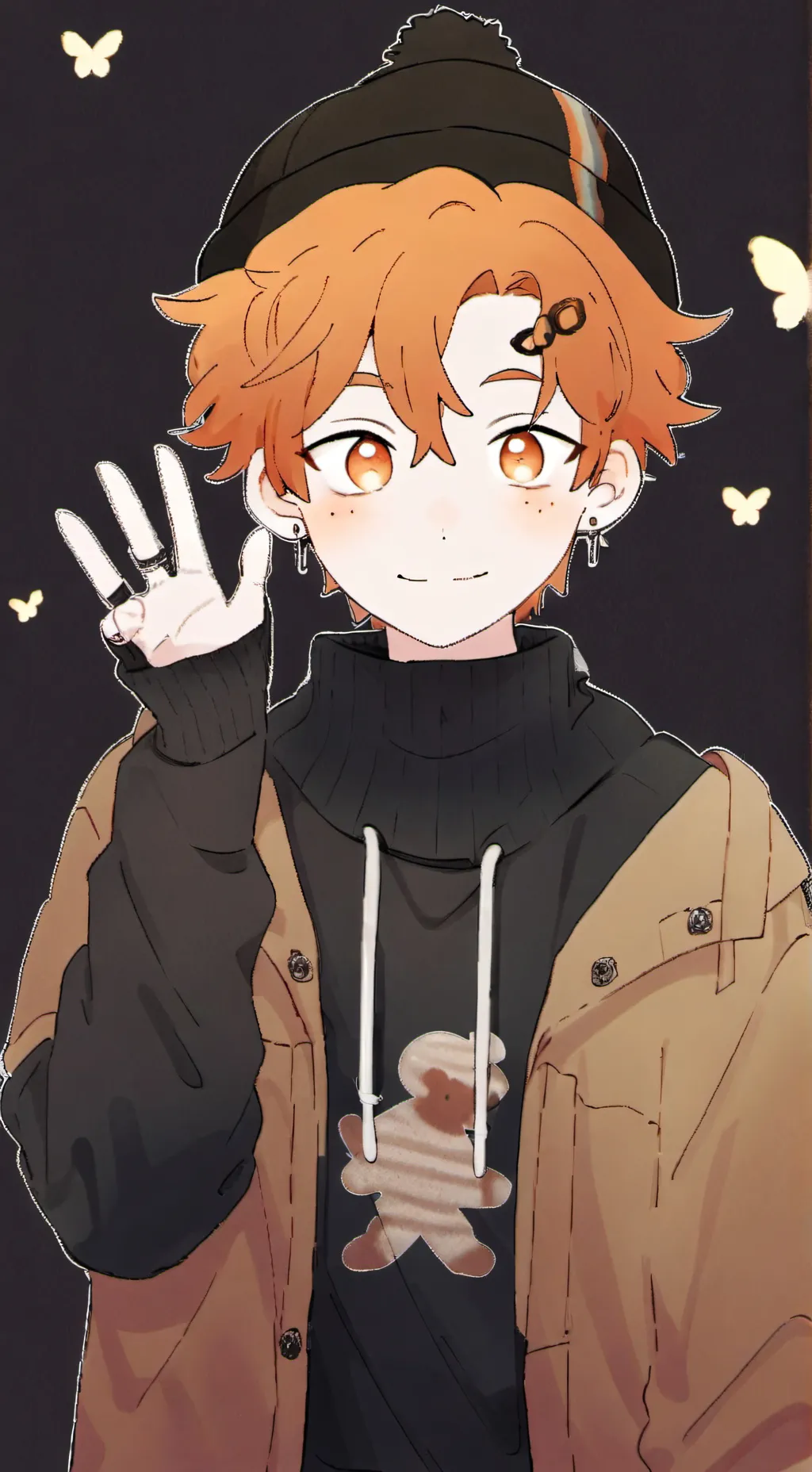 ai character: Max background