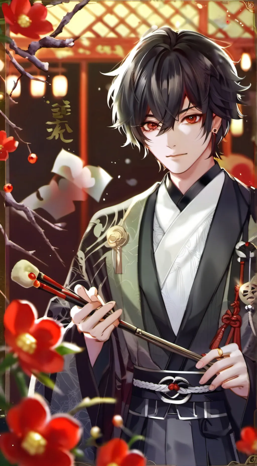 ai character: évlí auはなわ background