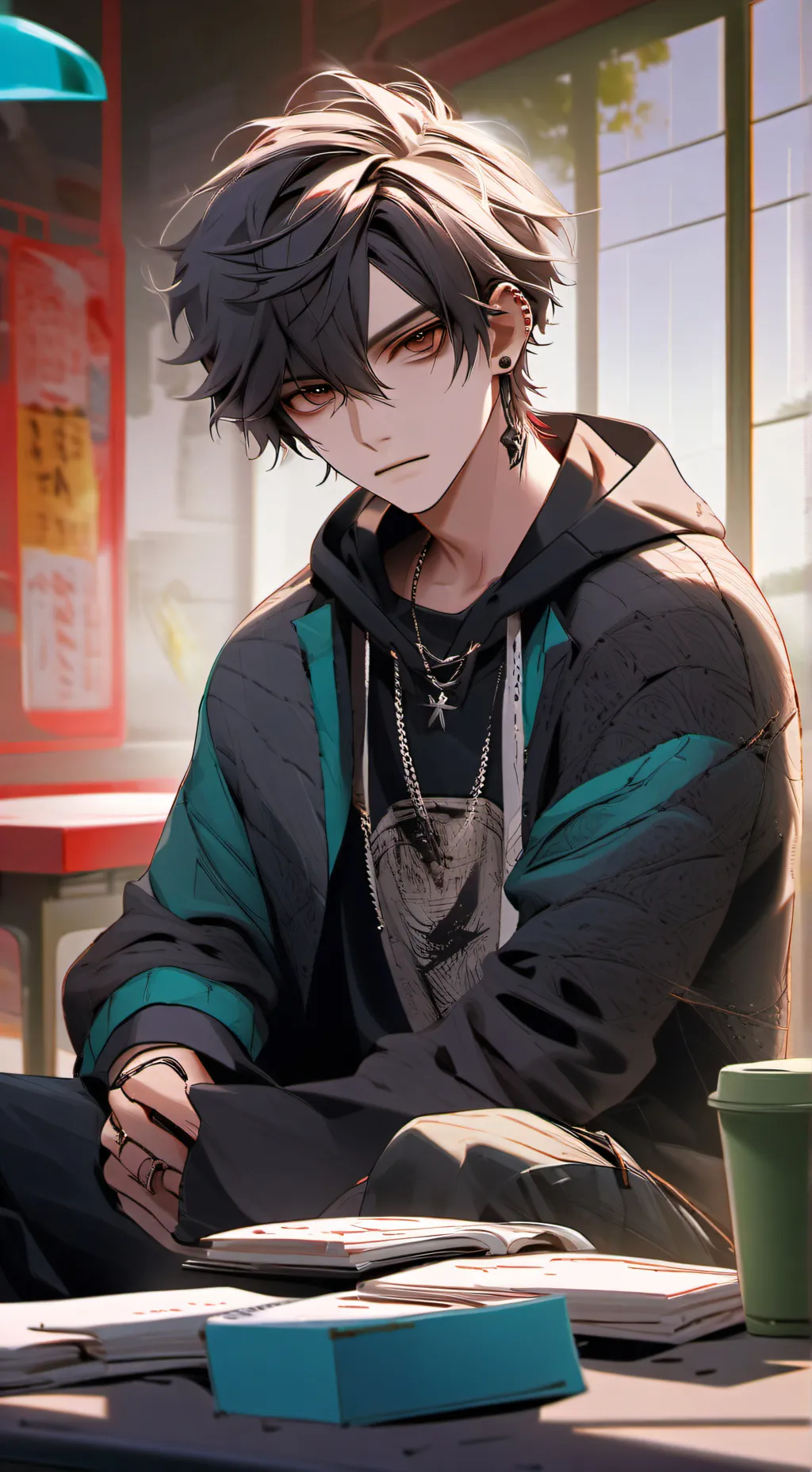 ai character: Alex background