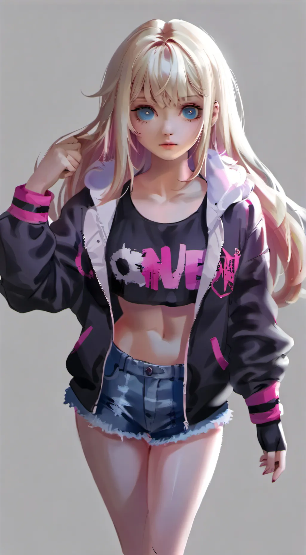 ai character: Lilly background