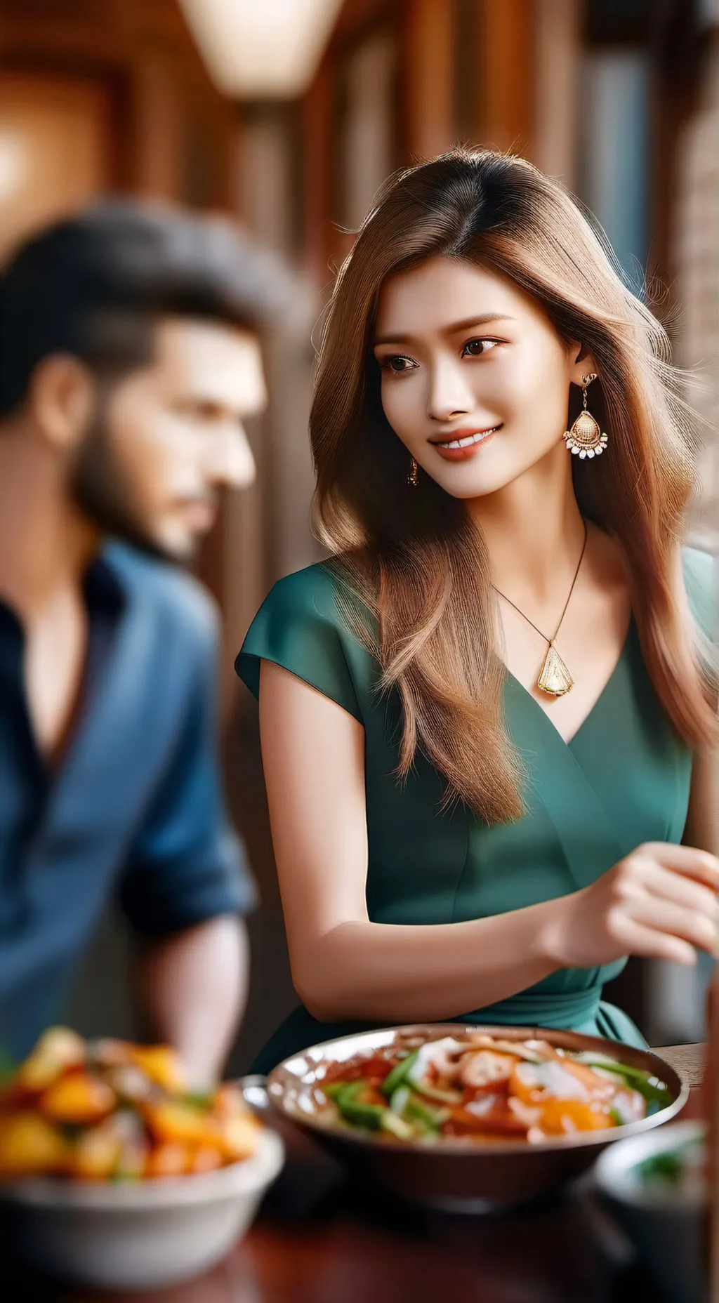 ai character: шгна background