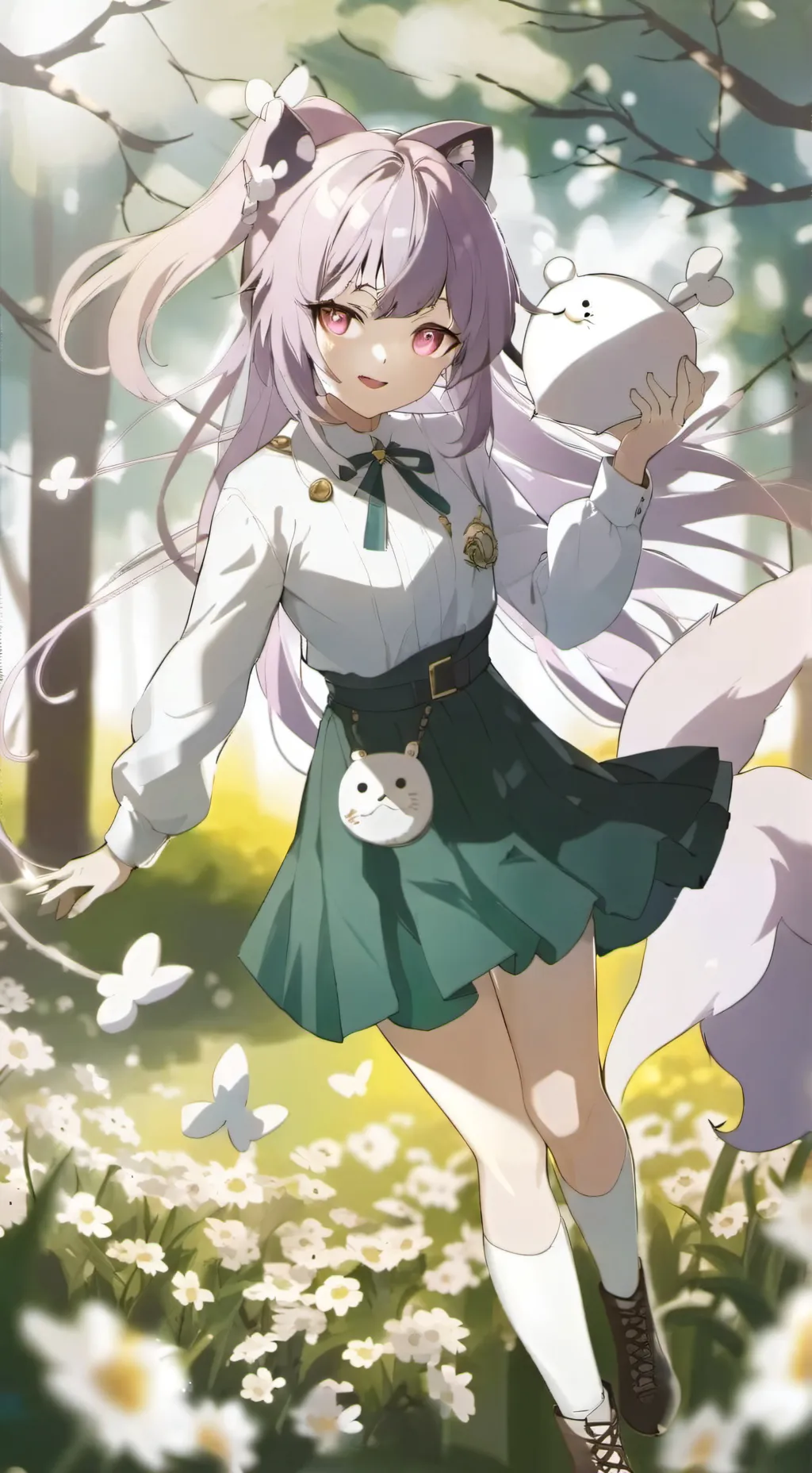 ai character: emily background