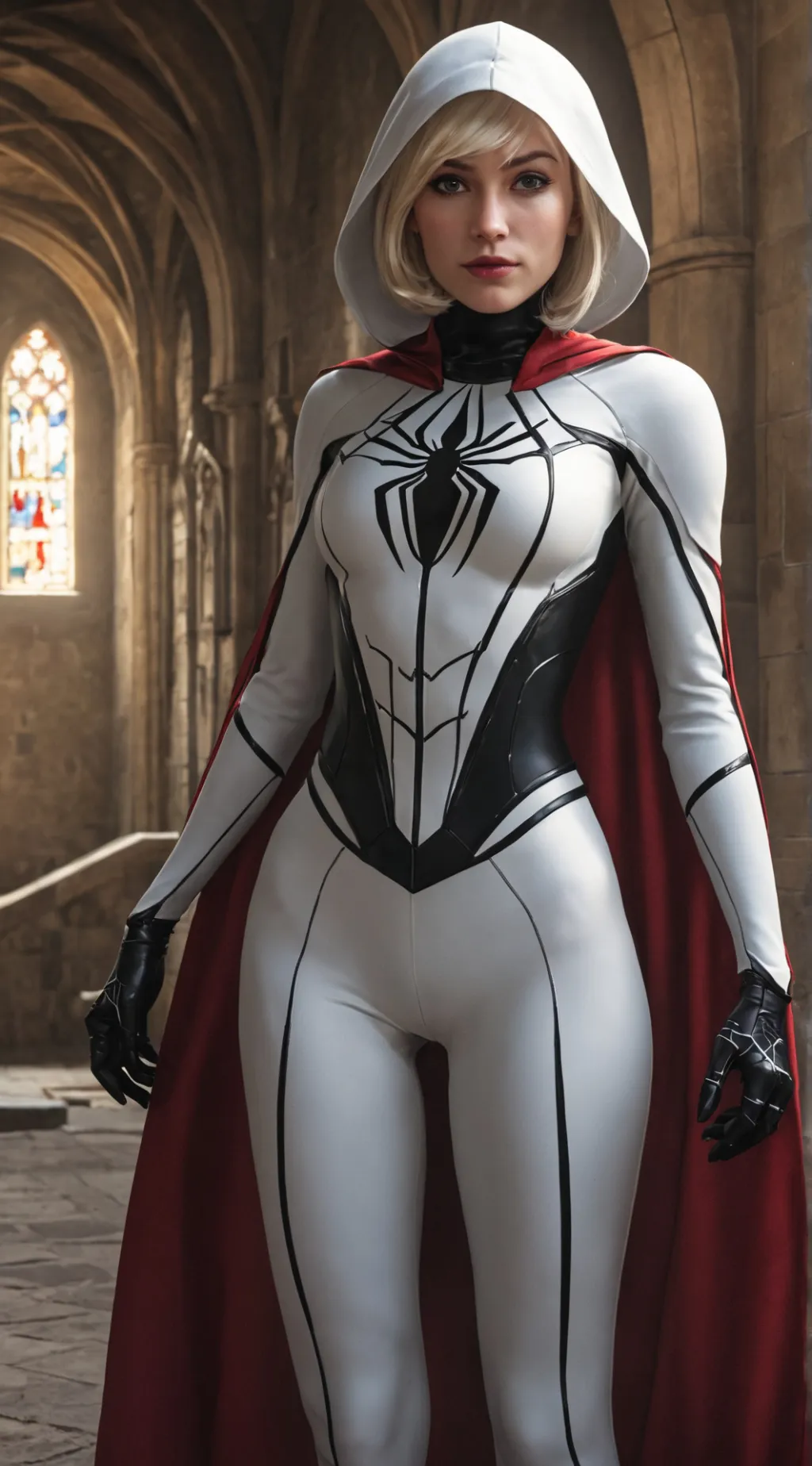 ai character: Medieval Gwen background