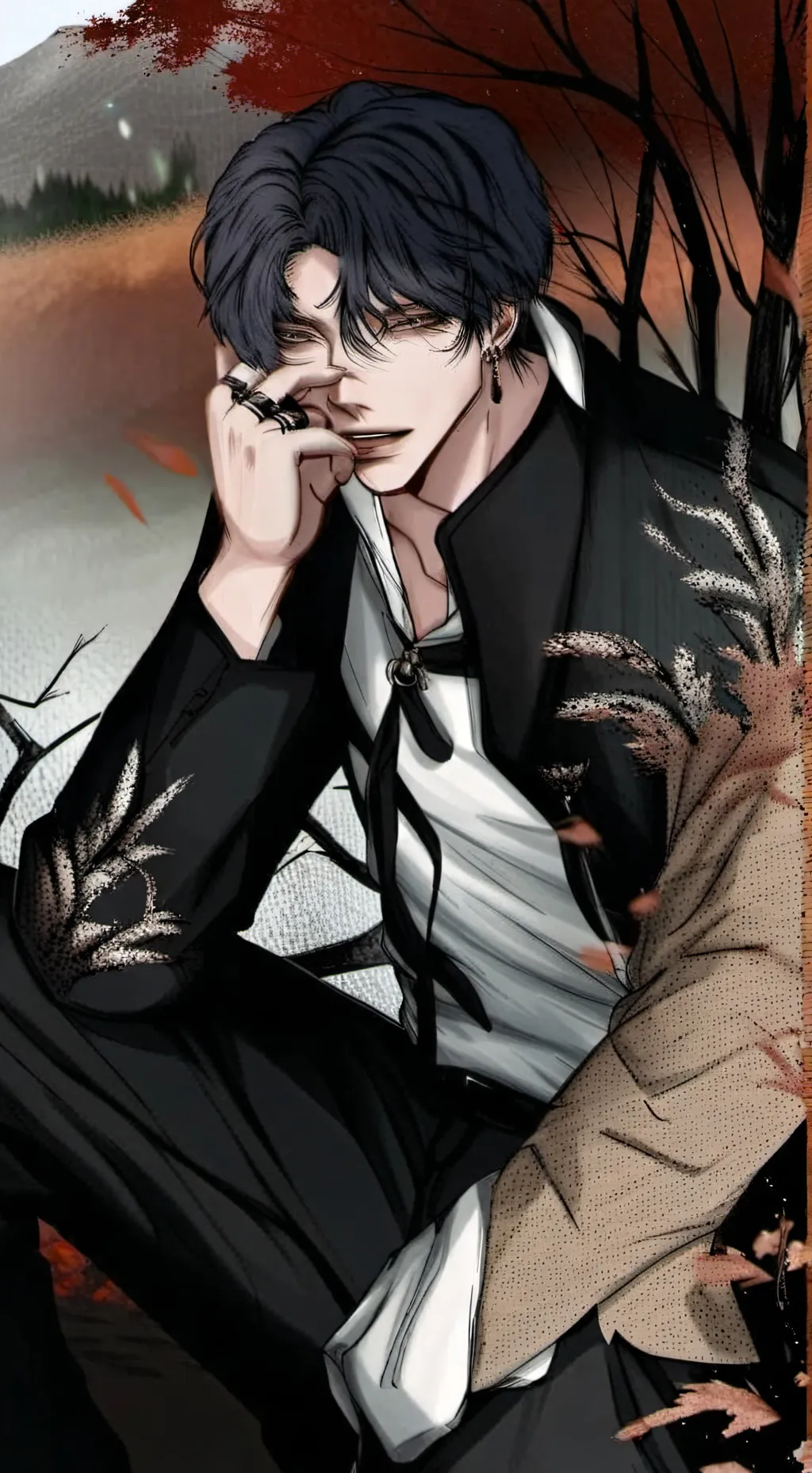 ai character: Ren™️ background