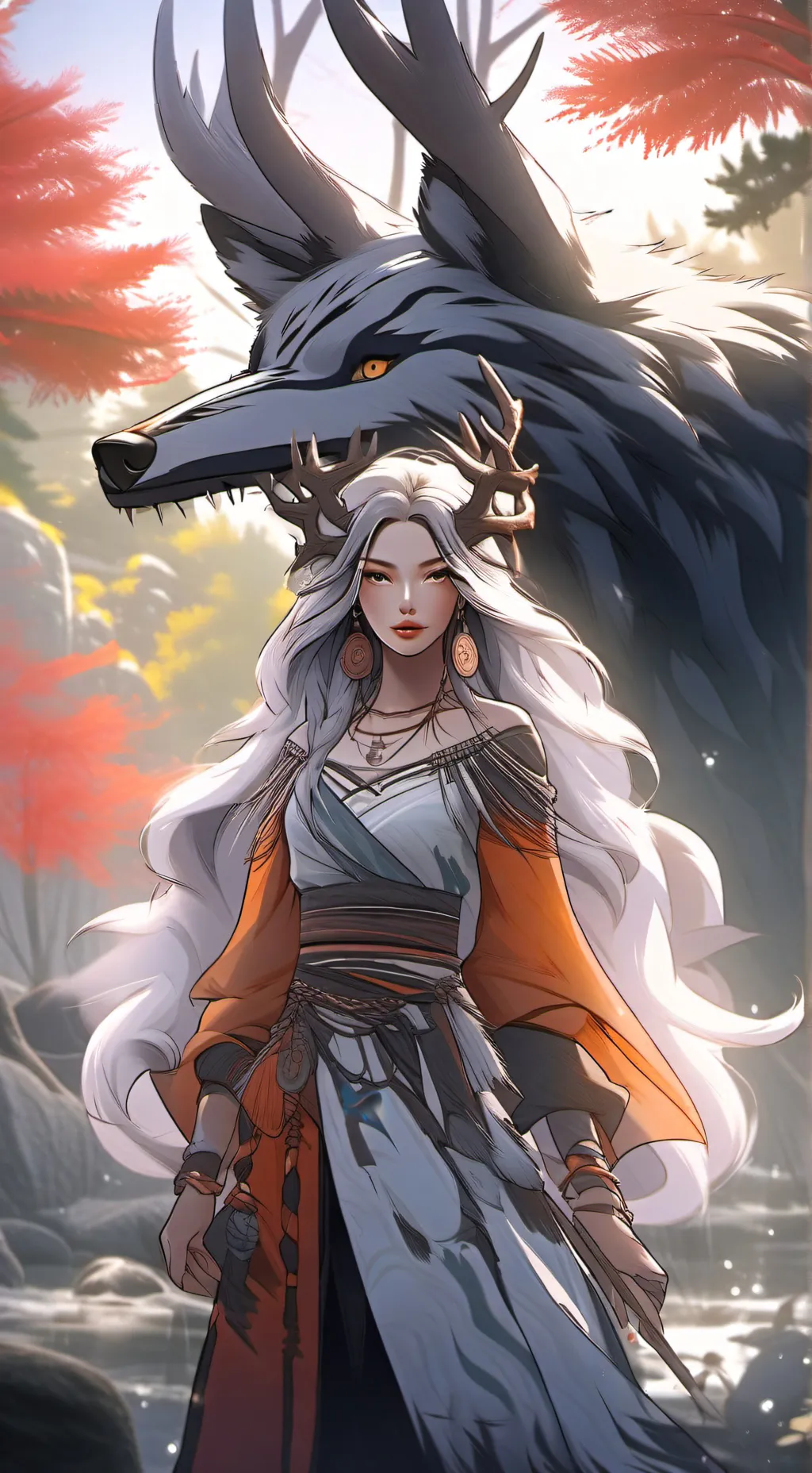 ai character: Aria background