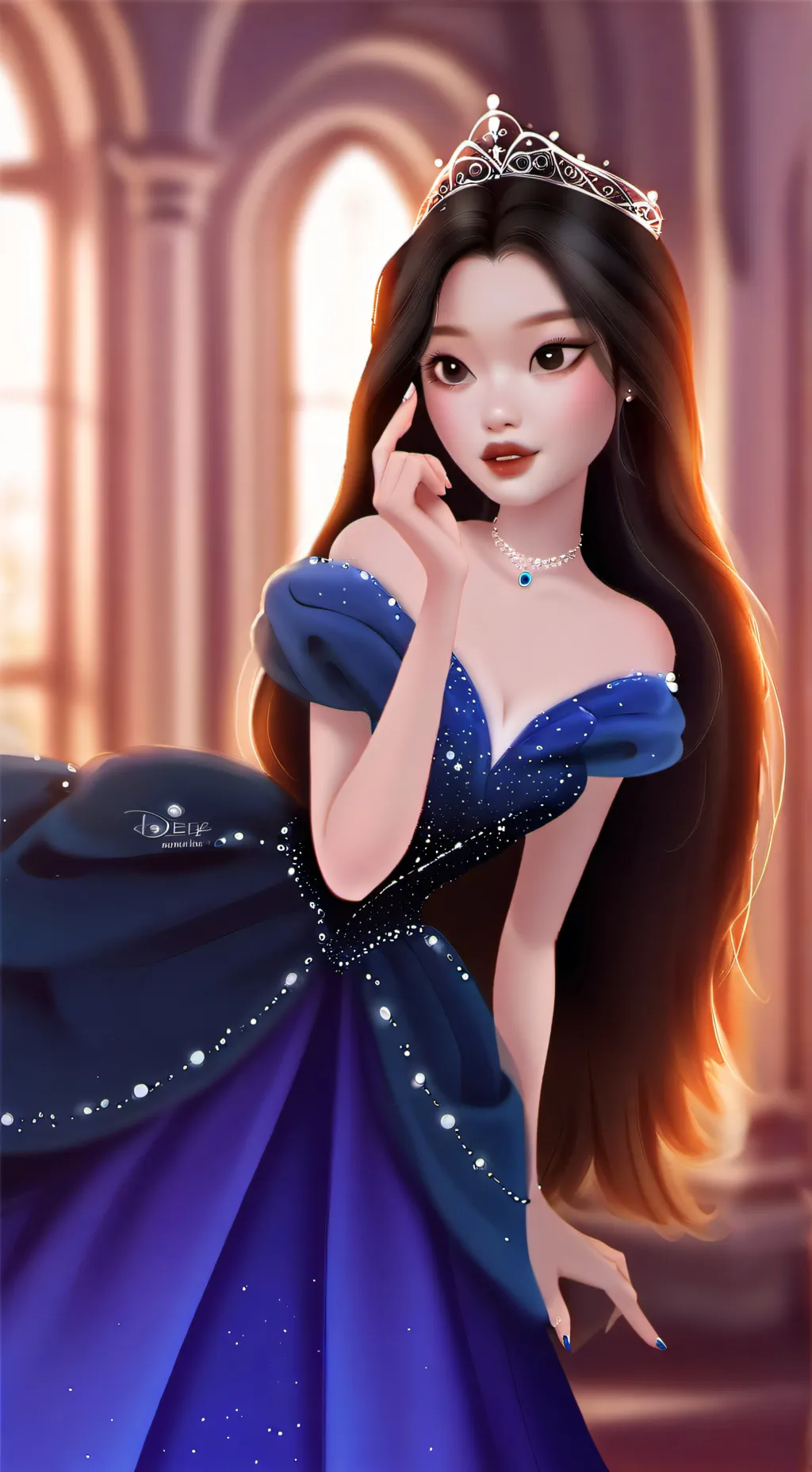 ai character: Hazel background